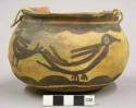 Jar, Polacca polychrome style c. animal design