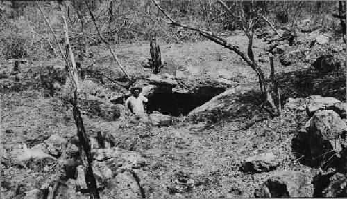 Cenote entrance