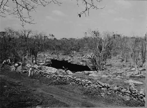 Cenote X-Coton in section T, near Gate T