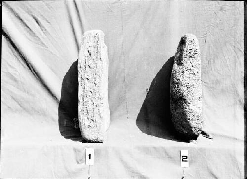 Metates, Sandstone and Volcanic Rock