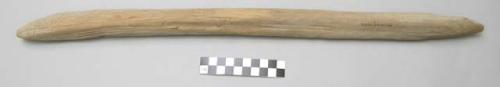 Wooden digging stick