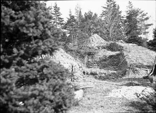 Trench 1 on 2nd Day of Excavation