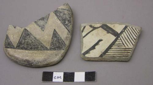 Worked potsherds