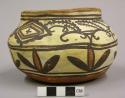 Jar, Polacca polychrome style c. plant design