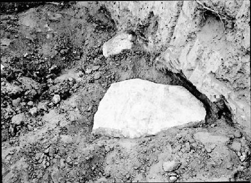 Stone Slab on Floor of Kiva