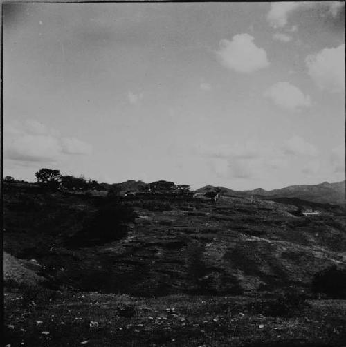 Group H and house platforms from Group D at Chuitinamit