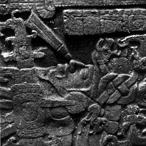 Detail of Stela 1 at Seibal