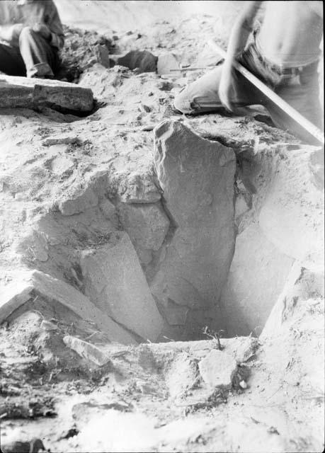 Cist 1 in Background; Cist 2 in Foreground