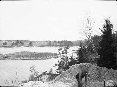 Marsh Island from Top of Main Mound