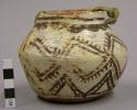 Jar, Polacca polychrome style c. linear design