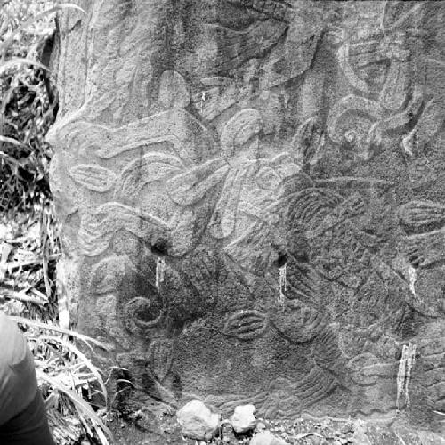 Sculpted boulders at El Baul