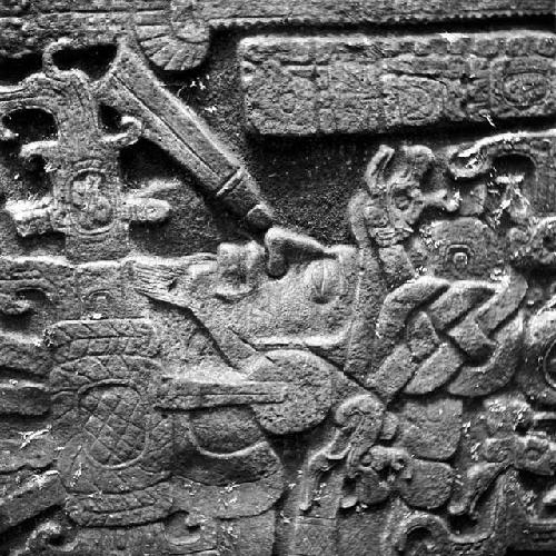 Detail of Stela 1 at Seibal