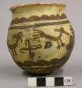 Jar, Polacca polychrome style c. animal design