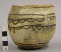 Jar, Polacca polychrome style c. curvilinear design