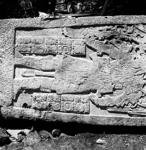 Stela 3 at Machaquila