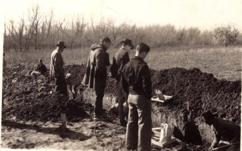 either WPA Ocmulgee Project Macon, GA 1930s or Louisiana 38-39