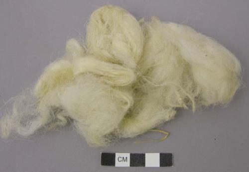 Sheeps' wool - for weaving purposes