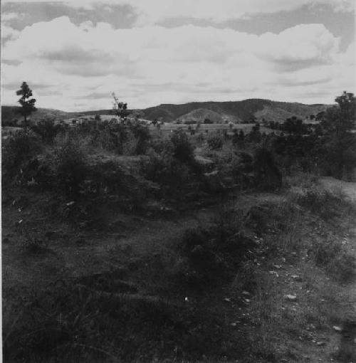 Upper Portion of Structure 3, West Side; Looking South from Top of Structure 23