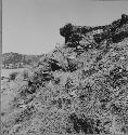 Structure 6; East Side of Ramp between South Side of Stairway