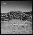 Looking West at East Side of Structure, cleaned as found