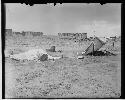 Camp After a Sand Storm - Showing Wetherill Mesa