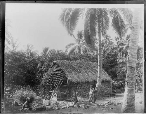 House in process of construction