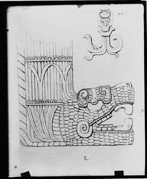 Illustration of Serpent Column