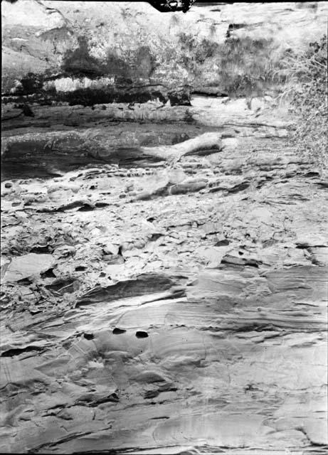 Site View, Showing Cist Location