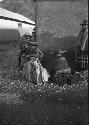 Group of men and women at Lake Titicaca (Tiahuanaco)