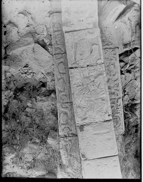 Excavation of the Mound of the Painted Columns - Chichen Itza