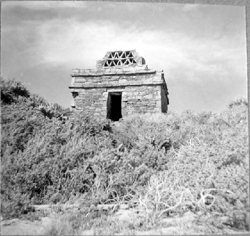 Structure 59- East facade (faces sea).