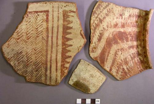 Sacaton potsherds