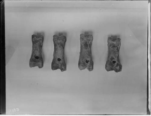 Whistles from phalanges of Deer (casts)