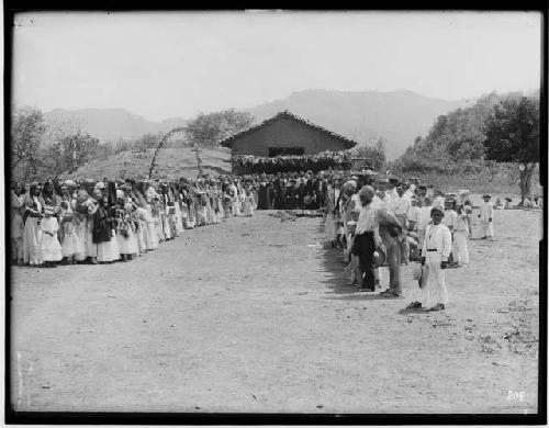 Church in village of Copan