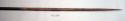 Wooden lance or fighting stick, ca. 5 ft. l, incised designs over half of surfac