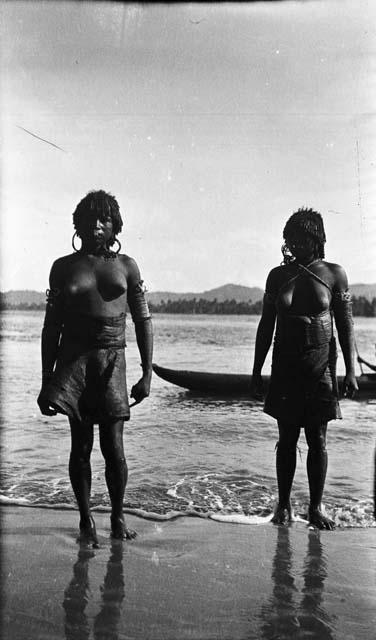 Women on beach