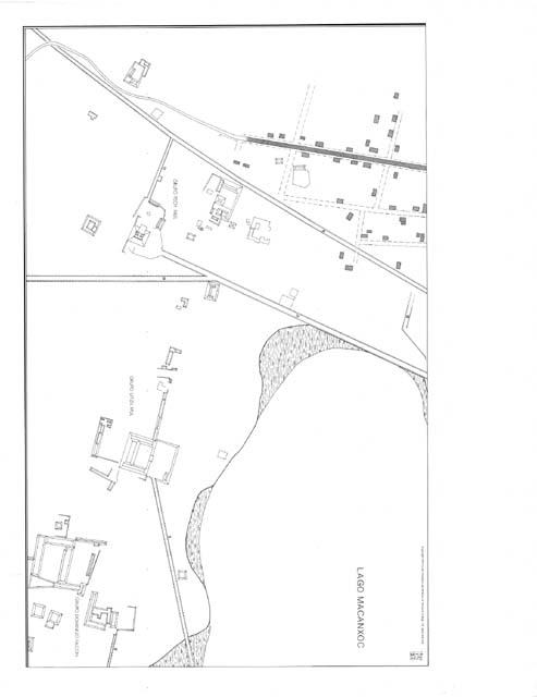 Site map of Coba