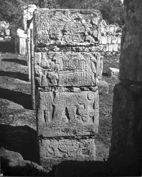 5C15. West side of column 1