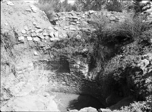 Kiva 1, 9 Months After Excavation