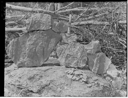 Stela north of structure 31