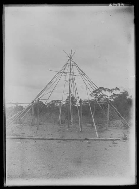 House in processes of construction