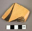 Zoomorphic potsherd (hand)