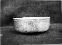 Sac. White paste white ware bowl.