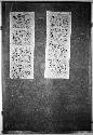 Stela 2. l. + r. (rubbing)