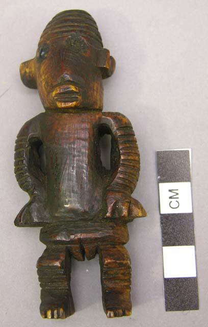 Small figurine; Small wooden figurine