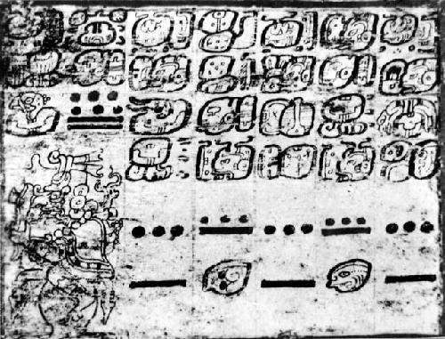 Dresden Codex page 30b