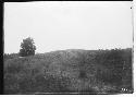 Burial mound from West before exploration