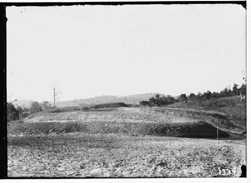 Folds of Serpent below neck -- looking West