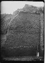 Vertical section of mound 3