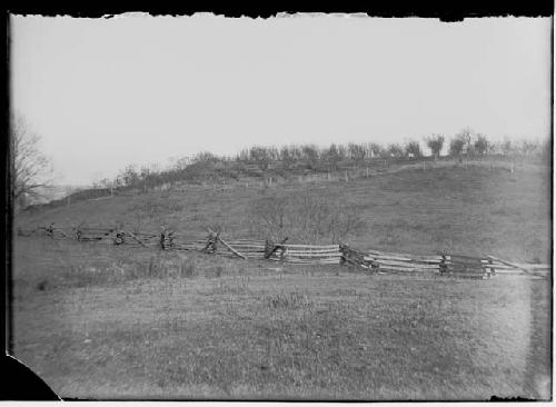 Looking east from valley of spring